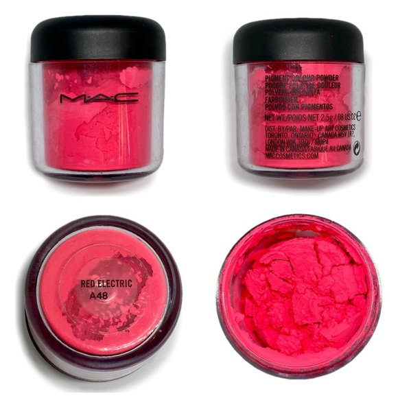 MAC Neon Matte Pigments Extremely Rare! Multi-Purpose Concentrated Powder NWOB - Picture 6 of 16